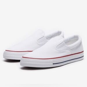 Converse Chuck Taylor All Star Double Gore Slip On Sneaker Shoes White Size 6.5